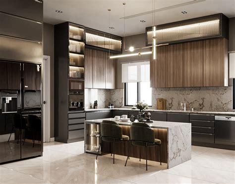 Modern Kitchen Behance