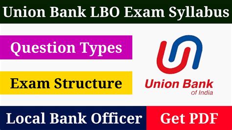 Union Bank Lbo Cut Off Check Expected Score Category Wise Marks