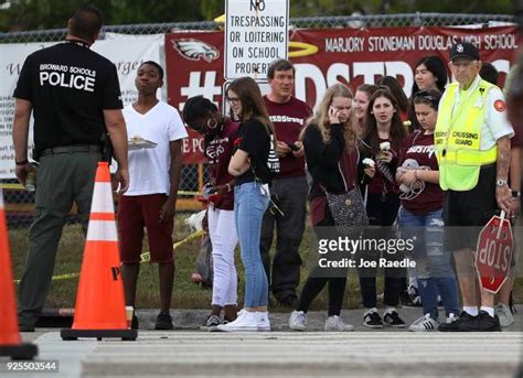 Students Return To Class For First Time After Mass Shooting At Florida