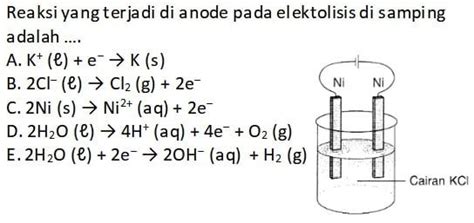 Cara Menentukan Reaksi yang Terjadi di Katoda/Anoda pada Sel Elektrolisis – idschool.net