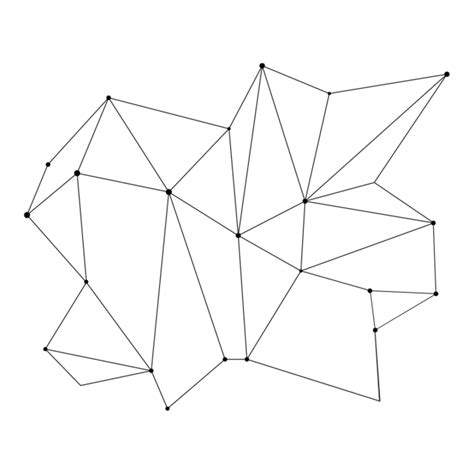 Creative Abstract Geometric Lines With Polygon Shapes Abstract