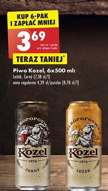 Promocja Piwo Kozel Lezak W Biedronka