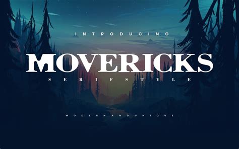 Movericks Serif Modern Yazı Tipi 308521 Templatemonster