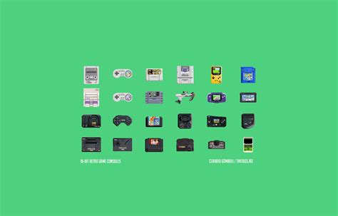 Retro Gaming Consoles Wallpapers Wallpaper Cave