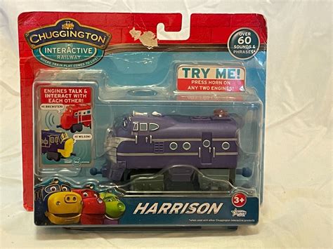 New Chuggington Interactive Railway Harrison Interactive Engine - Free ...