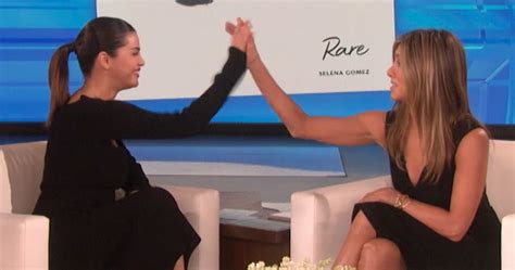 Selena Gomez's Interview With Jennifer Aniston on Ellen Show | POPSUGAR ...