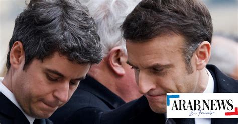 La popularité d Attal et de Macron en baisse Arab News FR