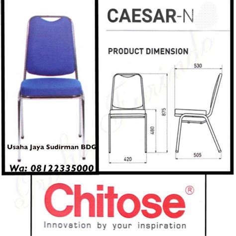 Jual Kursi Chitose Caesar N Original Kota Bandung Usaha Jaya Mebel