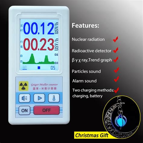 Big Discount Geiger Counter Nuclear Radiation Detector Beta Gamma X Ray Personal Dosimeter