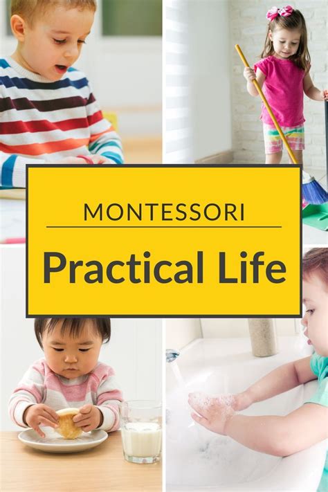 Montessori Practical Life For The Home And Classroom Montessori