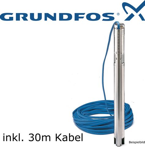 3 WELL PUMP GRUNDFOS SQ 1 65 0 7kW 230V WITH 30m CABLE Fontario