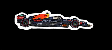 Formula One Red Bull 2022 Vinyl Sticker - Etsy