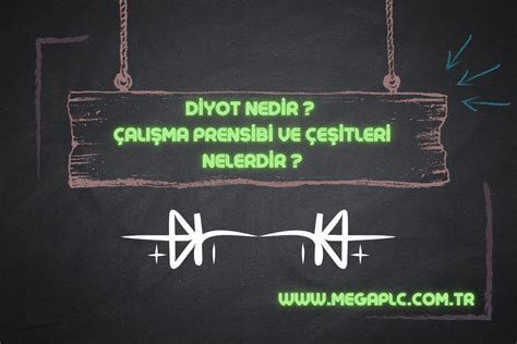 Diyot Nedir Çeşitleri Nelerdir Diyotlar Ne İşe Yarar Mega