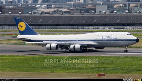 D ABYT Lufthansa Boeing 747 8 At Tokyo Haneda Intl Photo ID