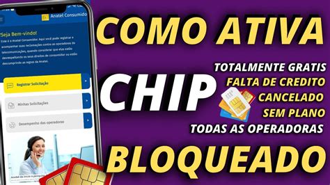 Saiu Como Recuperar Chip Todas As Operadoras Bloqueado Ou Desativado