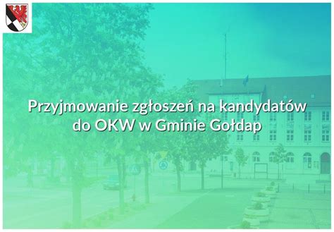 Zg Oszenia Kandydat W Na Cz Onk W Obwodowych Komisji Wyborczych W