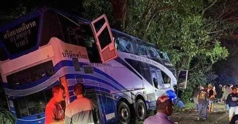 Tragedia En Tailandia Accidente De Autob S Deja Muertos Y