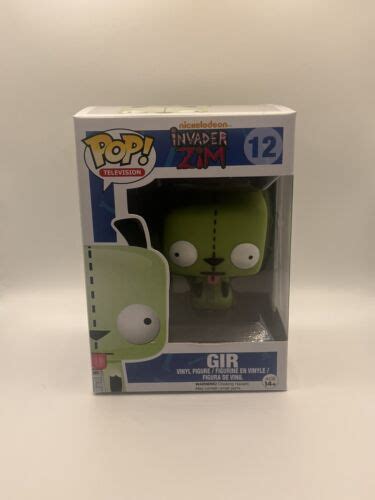 Funko Pop Television Animation Invader Zim Gir 12 Vinyl Figure