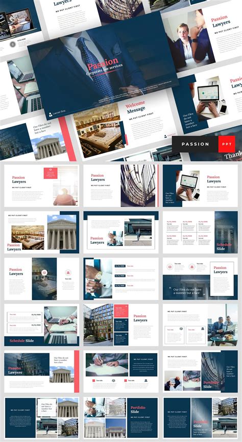 Passion Lawyer Powerpoint Presentation Template Presentation Slides