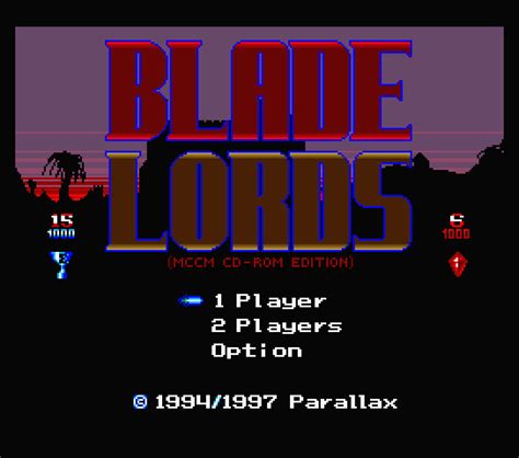 Blade Lords Msx Web Game