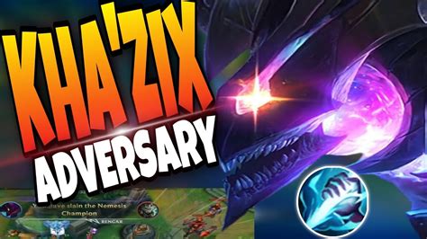 One Trick Kha Zix Road To Top Destroying Nemesis Kha Zix Vs