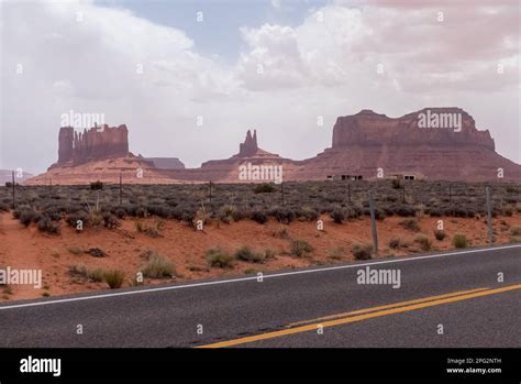 Monument Valley Utah Stock Photo Alamy