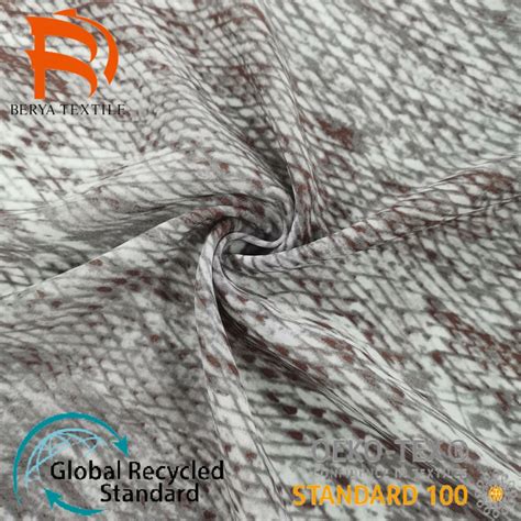 Wholesale Soft Recycled Polyester Fabric Made From Recycled Plastic