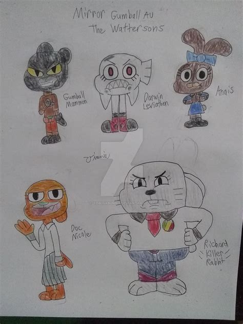 Mirror Gumball Au By Tobiisabunny On Deviantart