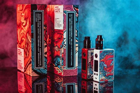 Vapelustion Hannya W Tc Box Mod Vector Vapors