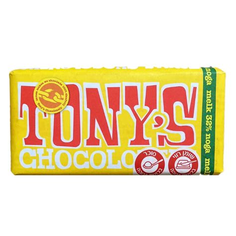 Tony S Chocolonely Milk Chocolate Bar Nougat Grams From Israel