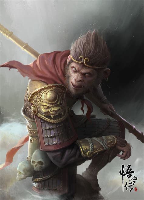 WUKONG Wang Xiao On ArtStation At Https Artstation Artwork