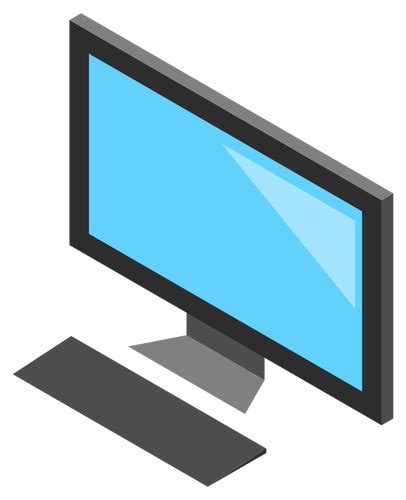 Desktop Pc Icon Vector