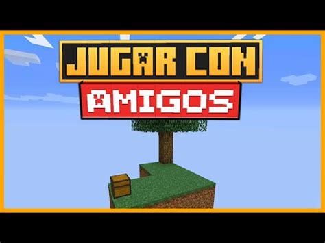 Cómo jugar SKYBLOCK con amigos en Minecraft JAVA YouTube