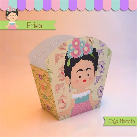 Frida Caja Golosinas Maceta Fiestas De Cumplea Os Mexicanas Frida