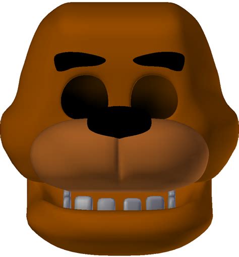 Freddy Fazbear 3d Model Head 3d Model By Sdnoire