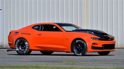 Supercharged 2020 Chevrolet COPO Camaro Hugger Orange Heading To