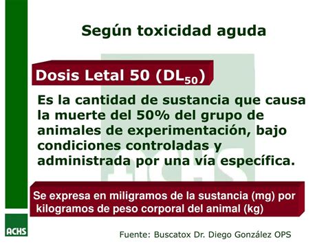 Ppt Toxicolog A De Plaguicidas Y Prevenci N Intoxicaciones Por