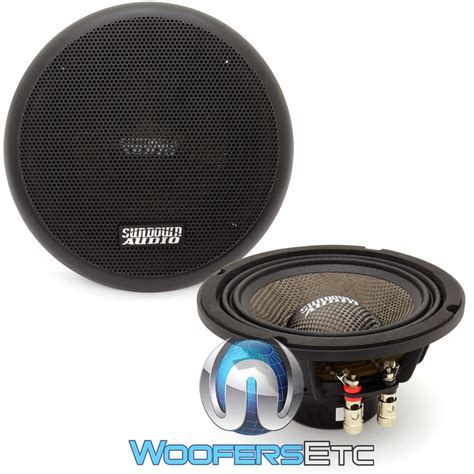 Sundown Audio Neopro 65 V3 65 180w Rms 4 Ohm Carbon Fiber Midrange