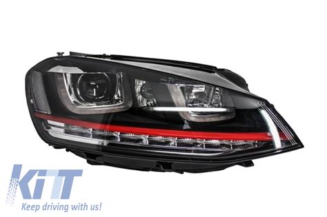 Phares D Led Drl Pour Golf Vii R Gti Look Flowing Feux