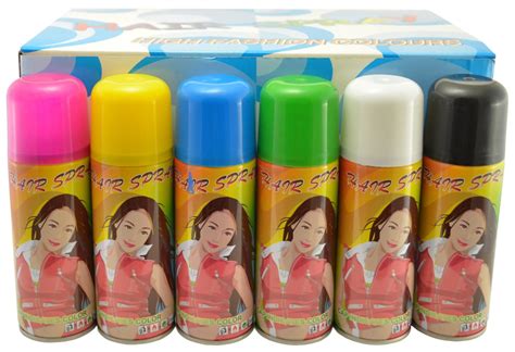 Temporary Color Hair Spray 3 Oz 24 Cans