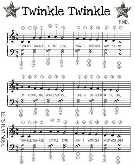 Beginner Piano Lessons Printable