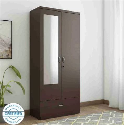 Particle Board Engineered Wood Warsi Furniture Door Wooden Wardrobe