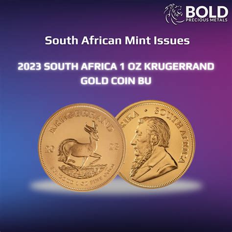 South African Mint Issues New South Africa Oz Krugerrand Gold