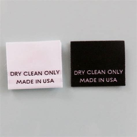 Care Only Labels Garment Care Labels Cruzlabel Cruz Label