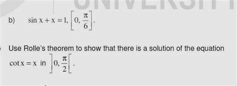 [Calculus] IVT and Rolle's Theorem : r/learnmath