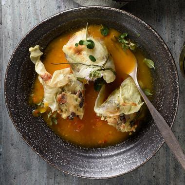 Marinierter Kürbis mit Ziegenkäse und Kürbiskernkrokant Rezept