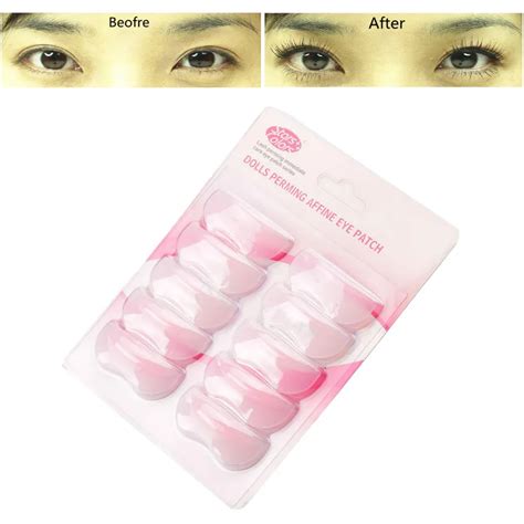 5 Pairs Eyelash Perming Curler Silicone Lifting Lash Pads Eye Shield