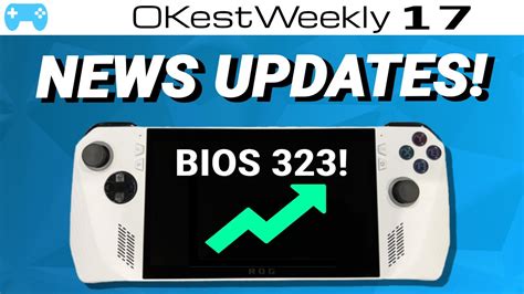 Rog Ally Bios 323 Improvements Ayaneo Kun And Slide Onexfly Price Gpd G1 Is Live Okestweekly