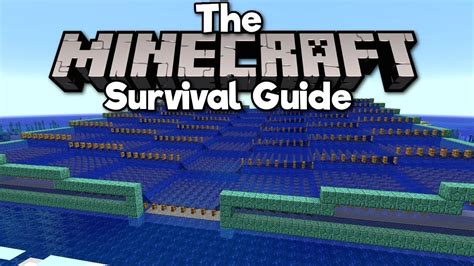 Guardian Farm Pt 1 The Setup The Minecraft Survival Guide Tutorial