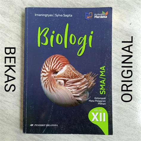 Jual Buku Ipa Biologi Kelas Xii Iii Sma Ma Penerbit Erlangga